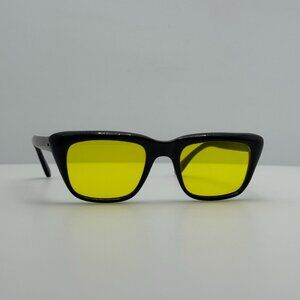 Zyloware Eyeglasses Eye Glasses Frames 5 1/2 Retro Vintage Black Nylon 46-20